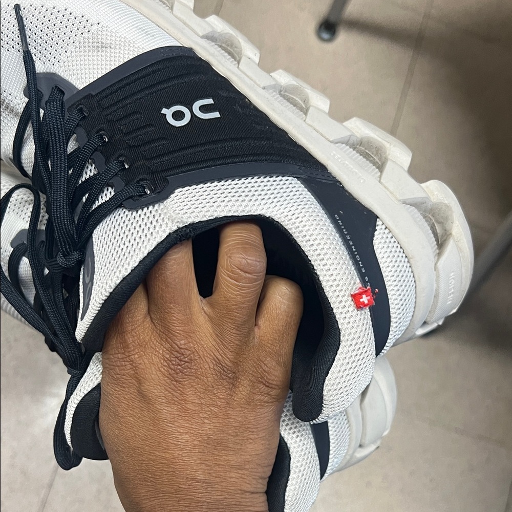On Women's Black and Gray Athletic Sneakers - Picture 3 of 11